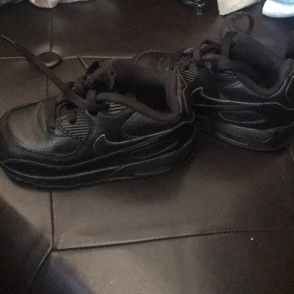 Black sneakers